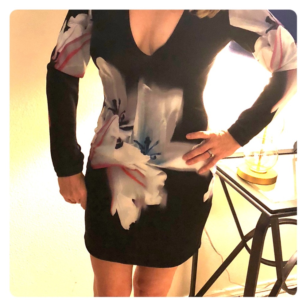 Floral Bebe Dress